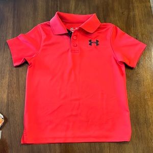Boys under armour polo